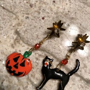 Lunch at the Ritz Halloween earrings